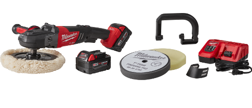 Milwaukee M18 FUEL 7" Variable Speed Polisher - Full Kit