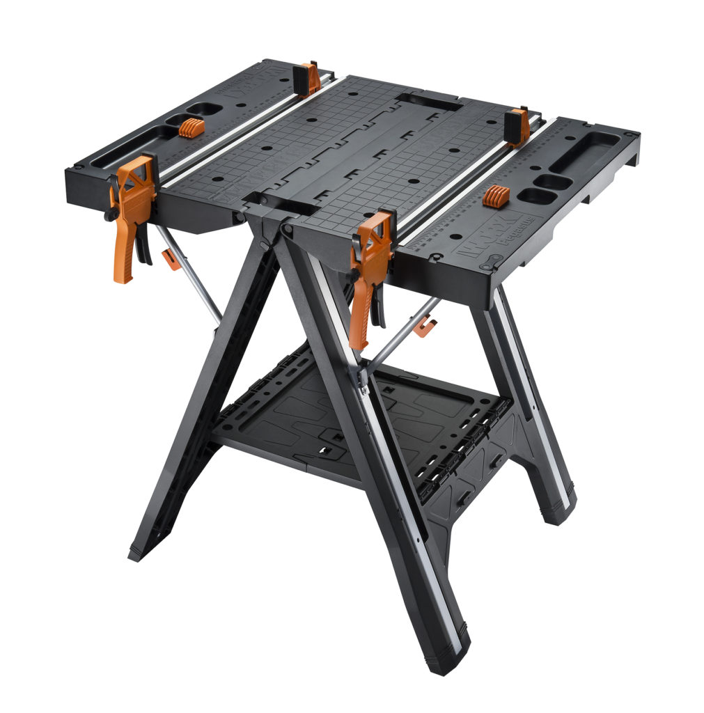 WORX Pegasus Portable Sawhorse & Work Table Combo - Work Table Mode