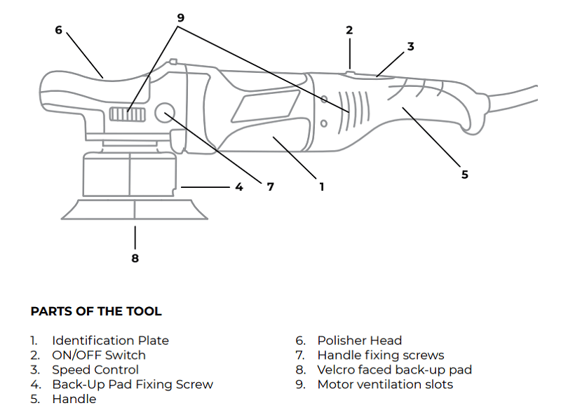 TORQ 10FX Random Orbital Polisher