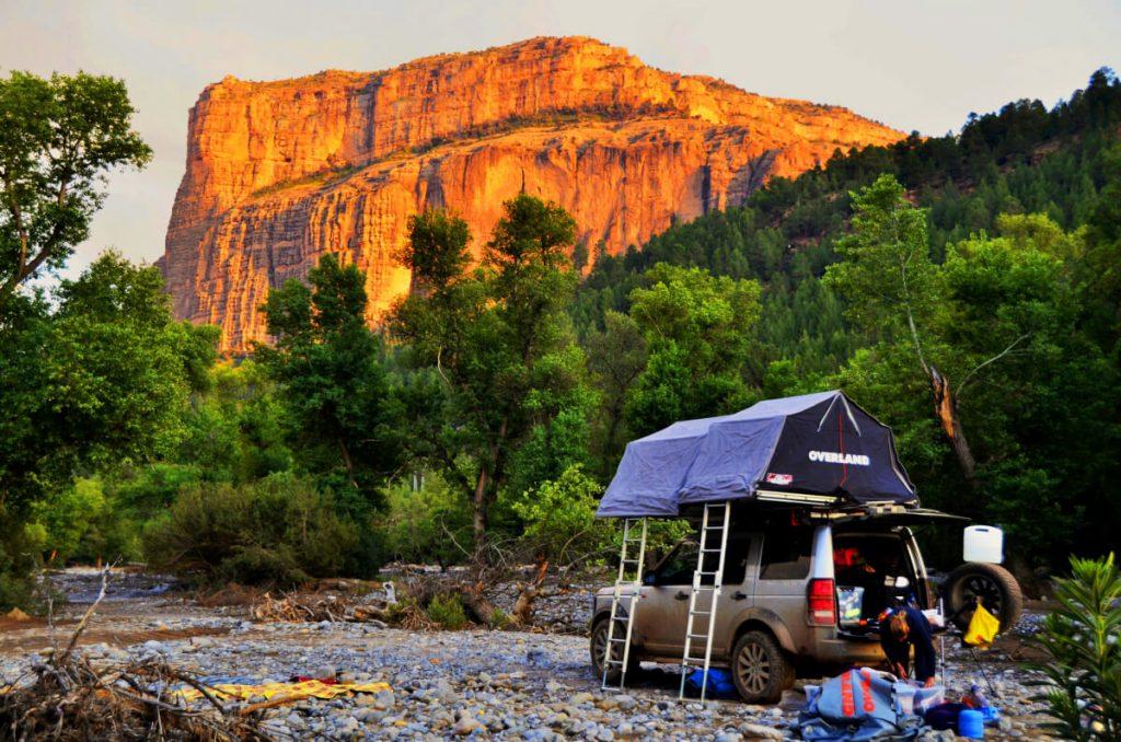 Range Rover tent