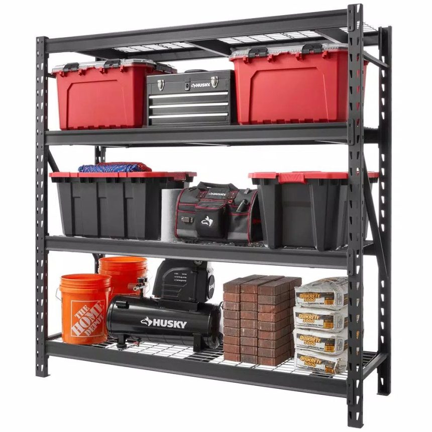 Husky 4-Tier Heavy Duty Shelving