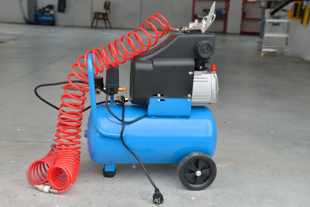 Portable air compressor