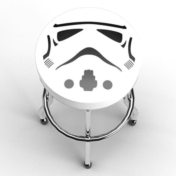 Storm Trooper Garage Stool