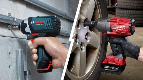 Impact Driver vs. Impact Wrench