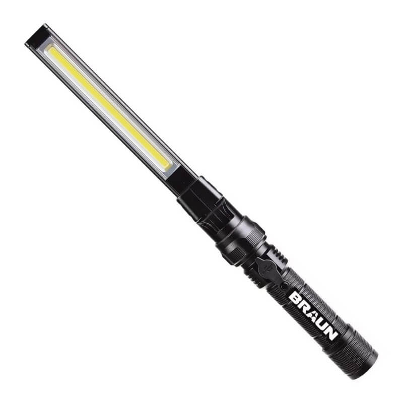 BRAUN 390 Lumen Magnetic Slim Bar Folding Work Light