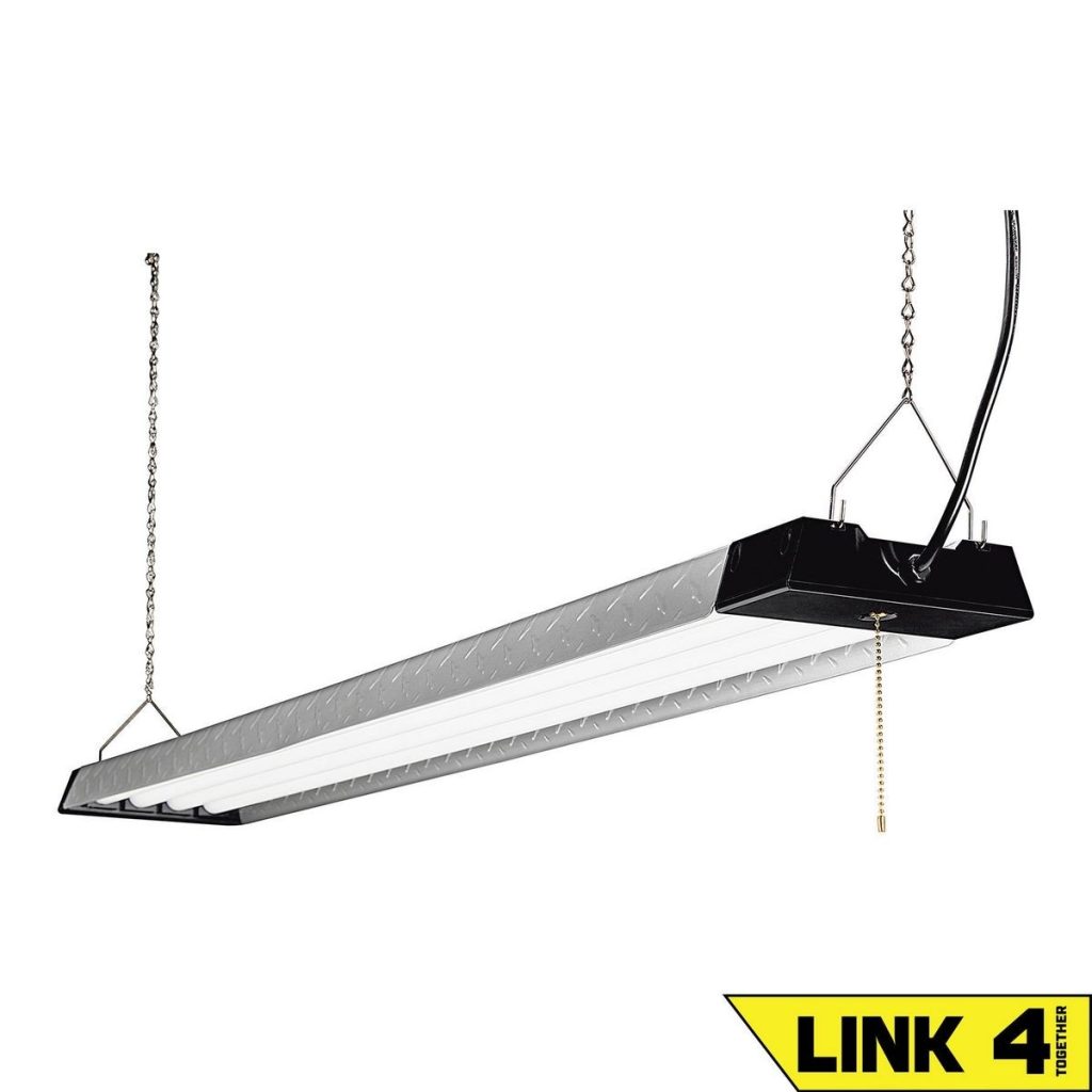 Braun 56780 Diamond Plate LED Hanging Shop Light